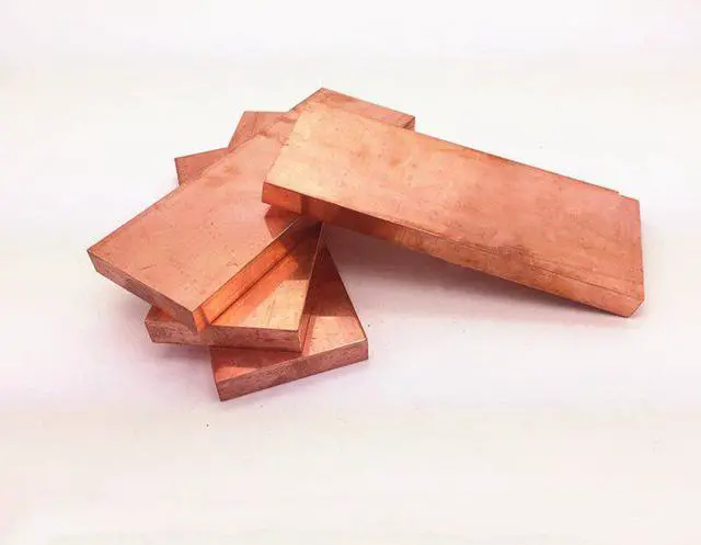 Alt view image 3 of 5 - 40*40*1mm/3mm/5mm Computer PC laptop red Copper heatsink Heat conduction cooler cooling plate block,Can customized size