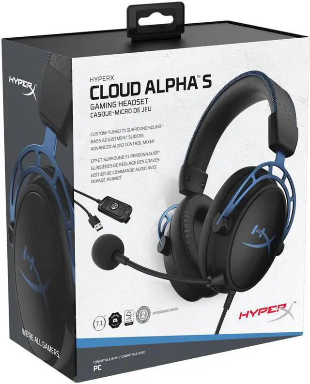Alt view image 4 of 5 - Cloud Alpha S Gaming Headset Alpha Series headphone The first choice for high sound quality and extreme comfort
