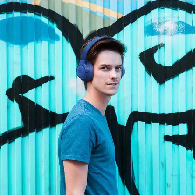 Alt view image 5 of 5 - TUNE 700BT Wireless Bluetooth Headphones Pure Bass Earphone Gaming Sports Headset Multi-Point Connection Handsfree with Mic