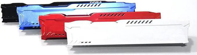 Alt view image 3 of 5 - RAM Memory Aluminum Cooling Spreader Computer Heatsink Vest Radiator Heat Sink Cooler 4 Colors