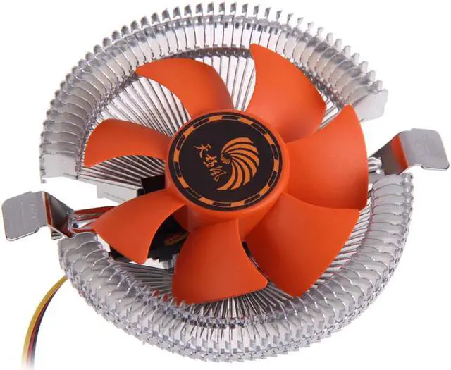 Alt view image 5 of 5 - CPU Cooler Cooling Fan Heatsink for Intel LGA775 1155 AMD AM2 AM3 754 Computer Cooling System Accessory