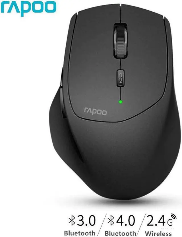 Alt view image 2 of 5 - MT550 Wireless Mouse Smart switch between 4 devices gaming Mice Switch between Bluetooth 3.0, 4.0 & 2.4G Computer mouse