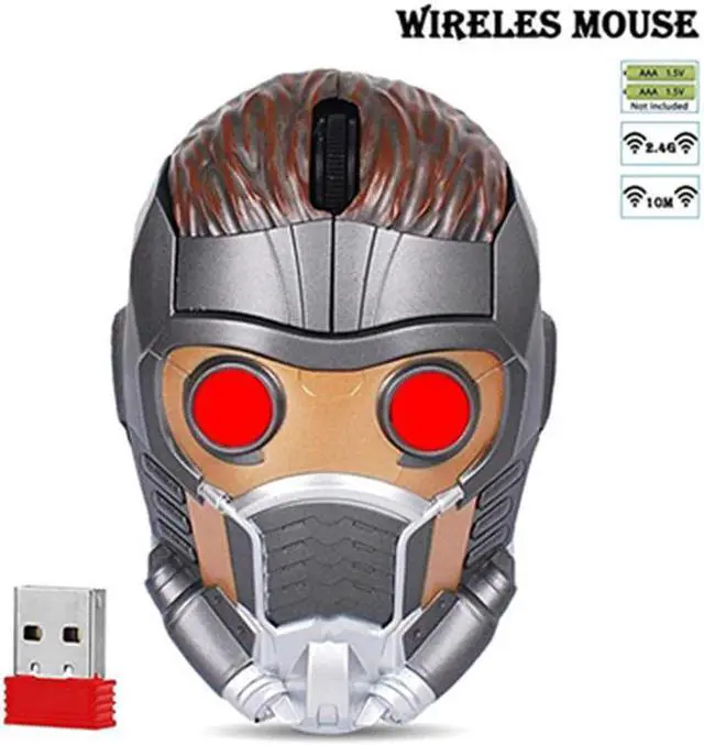 Main image of Wireless  Gaming  Gamer Computer Mice Button Silent Click 1000/1200/1600DPIAdjustable Computer