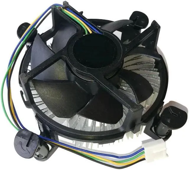 Alt view image 4 of 5 - Radiator Aluminum Universal Quiet Accessories CPU Fan Heatsink Useful Home Office Computer Components Cooler For Intel