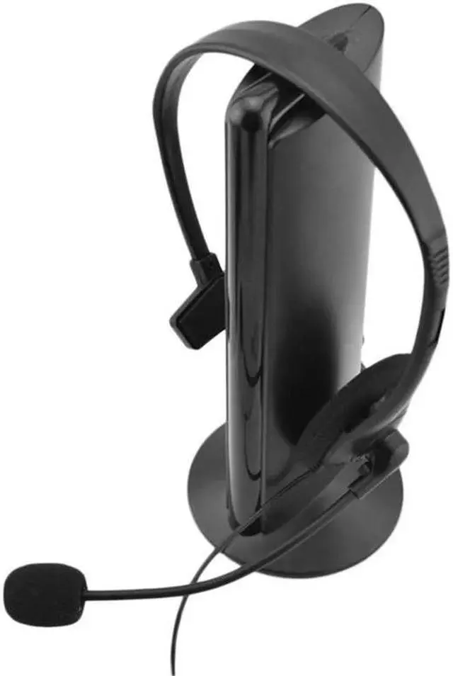 Alt view image 2 of 5 - Black Over-ear Wired Earphone Headphones with Microphone Gaming Headset for PC Ear Hook Line Type