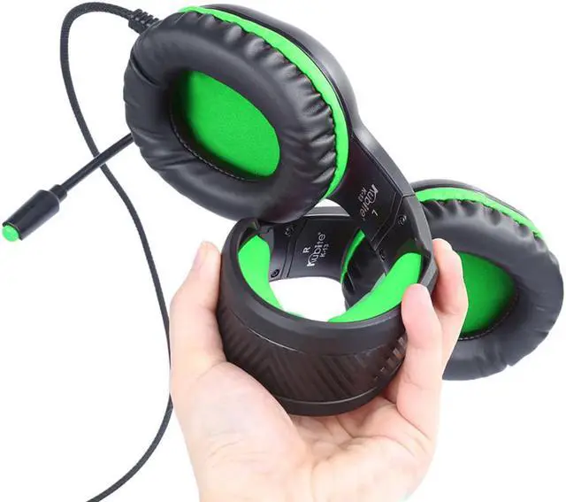 Alt view image 3 of 5 - 7.1 Gaming Headset Headphones with Microphone for PC Computer for Xbox One Professional Gamer Earphone Surround Sound RGB Light