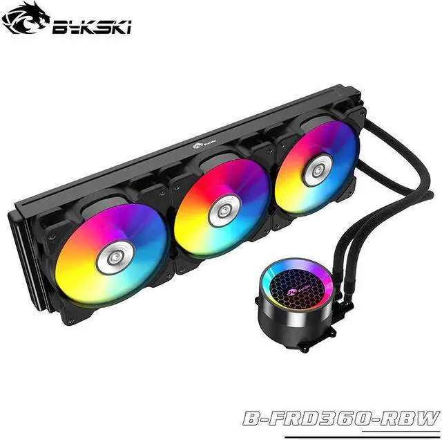 Alt view image 4 of 4 - Water Cool Cpu Integrated Cpu Block With Radiator Aio Cooler For AMD / Intel Refrigeracion Liquida Pc Kit 120mm Fan