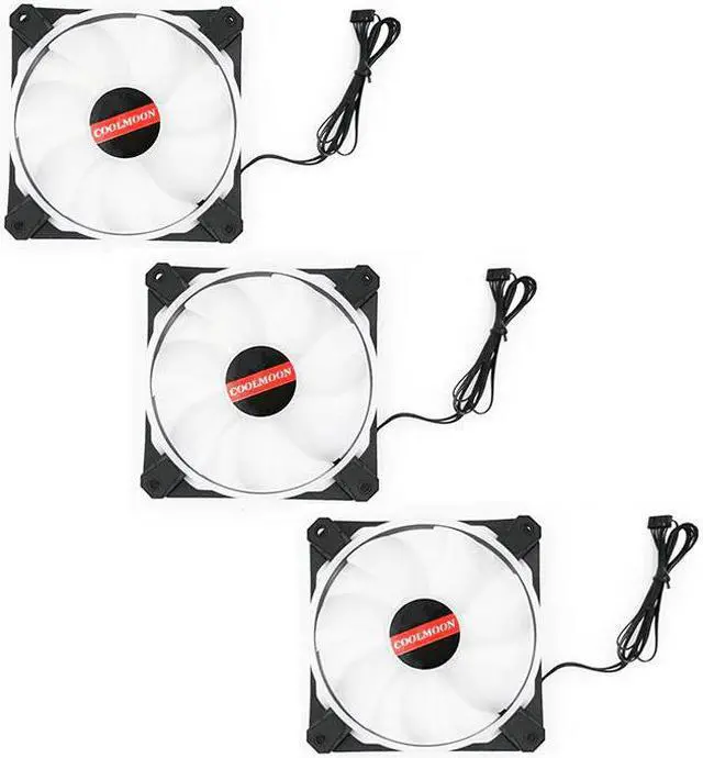 Main image of Computer Case PC Cooling Fan RGB Adjust LED 120mm Quiet New computer Cooler Cooling RGB Case Fan For CPU