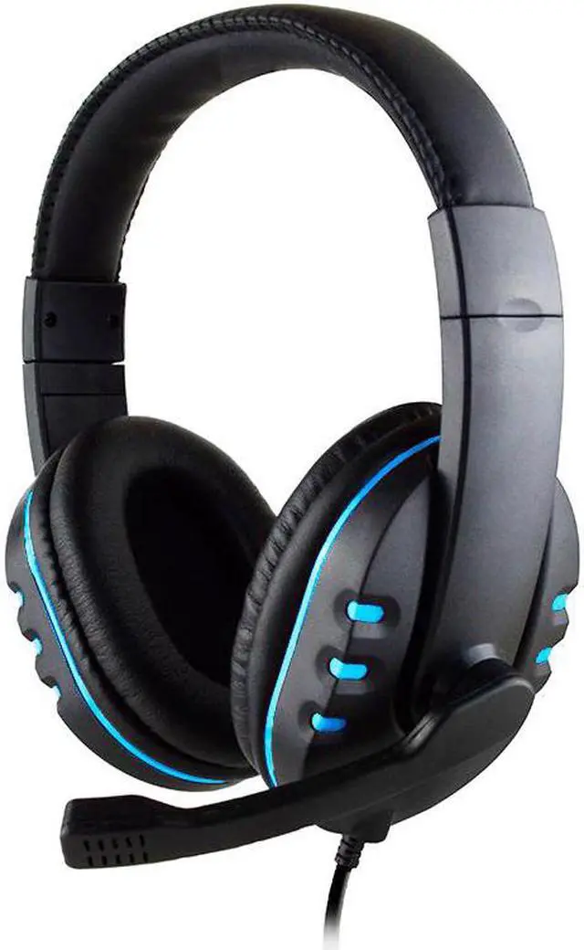 Alt view image 5 of 5 - gaming Headphones Gamer Headset Game Earphones with Microphone for PS4 Play Station 4 X Box One PC Bass Stereo PC headset