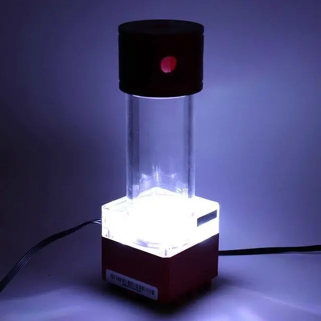 Alt view image 4 of 5 - Computer Cooling Pump Water Liquid Cooling Tank Acrylic Aluminum Remote Controll Water Cooler Tank For PC CPU Cooling System