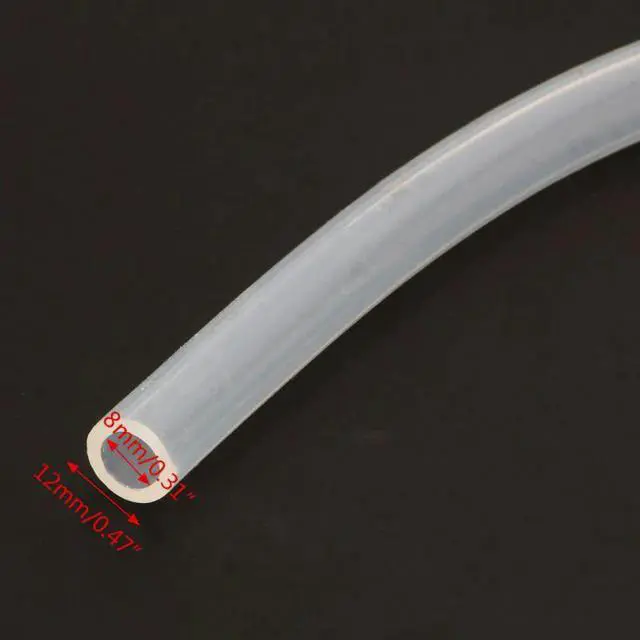 Alt view image 4 of 5 - 2m High Quality Transparent Soft Plumbing Hoses PVC Tube 8x12mm Pipe Water Pump Flexible Tube for Computer PC Water Cooling 95AD