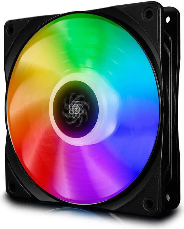 Main image of CF120 Computer PC Case Cooling Fan 120mm PWM RGB 5V/3PIN ARGB Addressable silent CPU Cooling fans For AURA SYNC