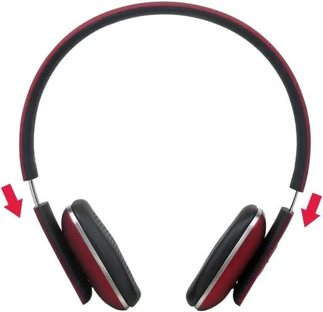 Alt view image 2 of 5 - EP636 Bluetooth Wireless Headphones with Microphone/NFC Comfortable On Ear HIFI Bluetooth v4.1 Headset for PC,Smartphone