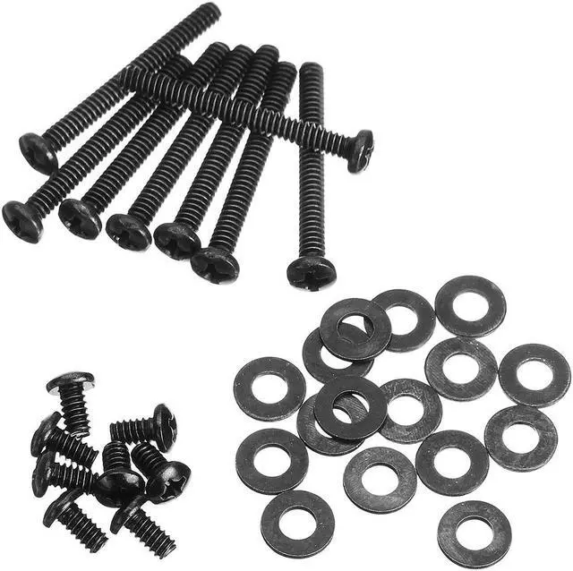 Alt view image 2 of 5 - Water-cooler Radiator Fitting Screws Fan Mounting Screw Kit for  Hydro Series Water Cooling