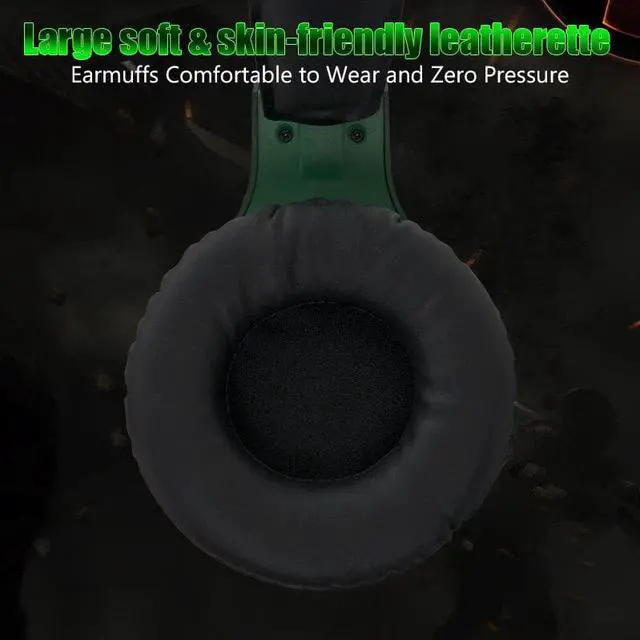 Alt view image 4 of 5 - Headphones USB 3.5mm USB Wired Game Headset Professional Earphones with Mic Voice Control for Laptop Computer Gamer