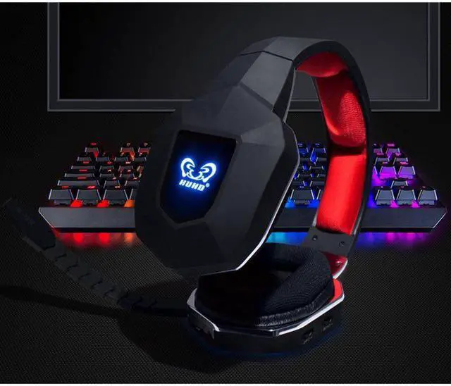 Main image of HW-N9 7.1 Surround Sound Stereo Wireless Gaming Headset Headphones for PS4/PS3 PC XBox One 360 Noise Cancelling Microphone