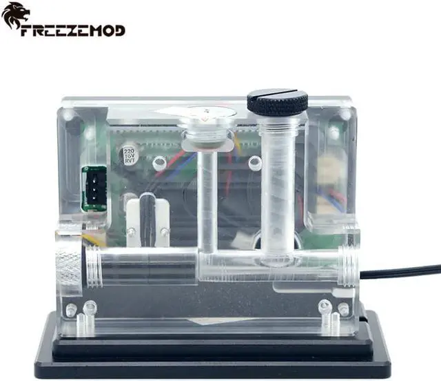 Alt view image 3 of 5 - Water Cooler System Monitor LCD Flowmeter Temperature Electrical Detector Air Pressure PWM Speed For MOD Monitoring