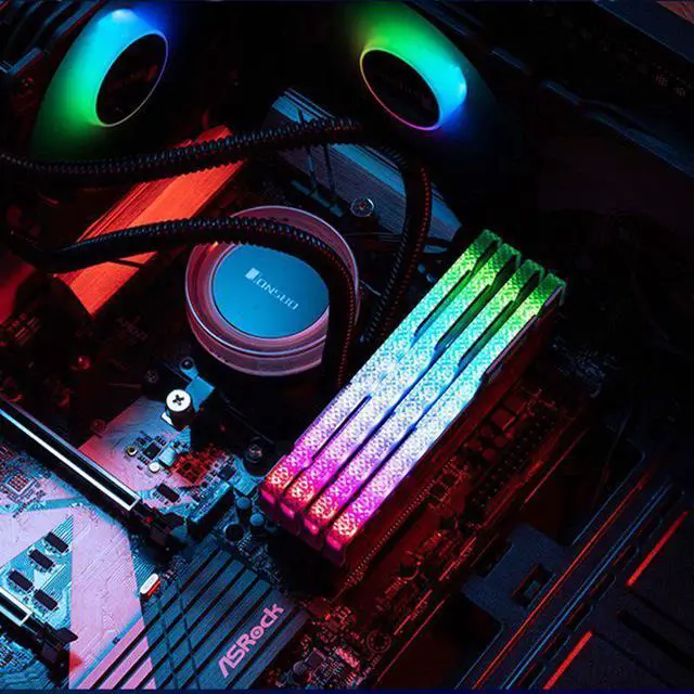 Alt view image 3 of 5 - NC-3 RAM Heatsink Radiator 5V 3Pin ARGB Desktop PC Memory Cooling Vest Heat Thermal Pad Cooler For Computer Ram DDR3 DDR4