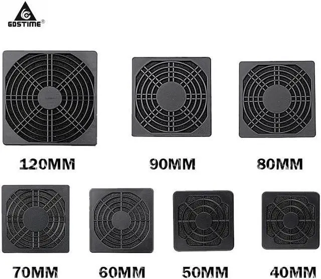 Main image of 2pcs/lot  Fan Dust Filter 40mm 50mm 60mm 80mm 90mm 120mm  Dustproof for PC Computer Case Cooling Fan 4cm 5cm 6cm 8cm 9cm