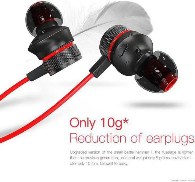 Alt view image 3 of 5 - For Phone Computer G15 Game Earphone Bass Hammerhead Gaming Earbuds Stereo Wired Magnetic In Ear Headset