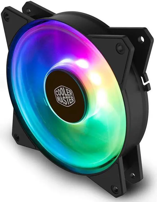 Alt view image 4 of 5 - MF120 ARGB 3in1 12cm RGB Computer Case Fan 120mm CPU Cooler Radiator Water Cooling Replaces Fans With Controller