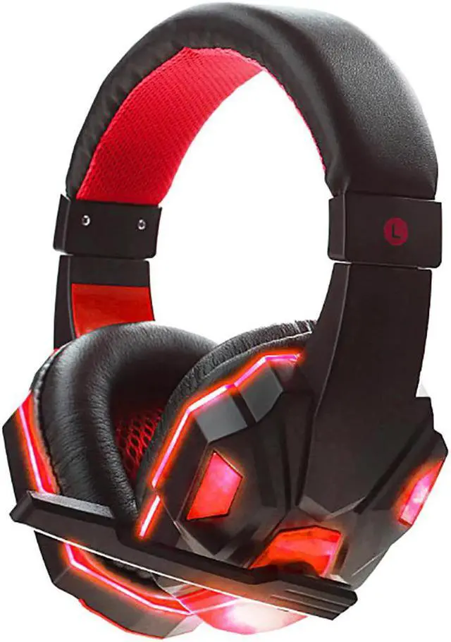 Main image of Deep Bass Game Headphone Stereo Over-Ear Gaming Headset Headband Earphone With Llight for Computer PC Gamer