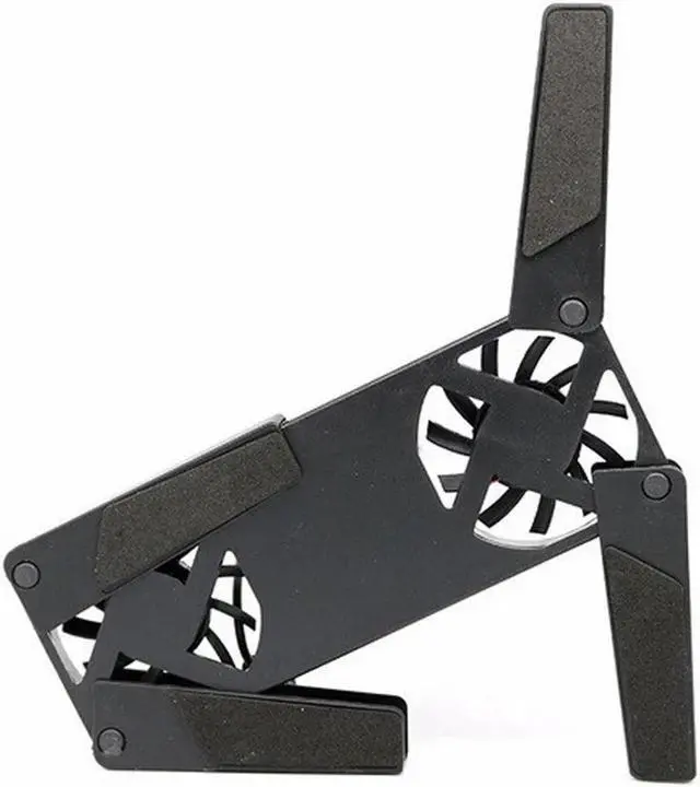 Alt view image 4 of 5 - Mute USB PC Laptop Computer Heat Dissipation Cooler Dual Cooling Fan
