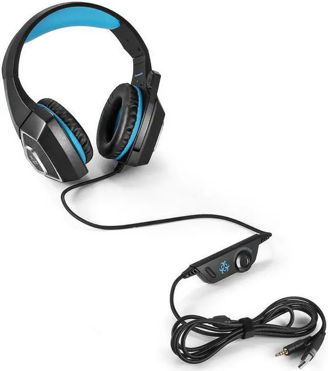 Alt view image 3 of 5 - V1 Dual Ear Canal Bass Gaming Headset With Microphone 3.5 Mm Jack For Smart Audio Gaming Devices For PC And PS4