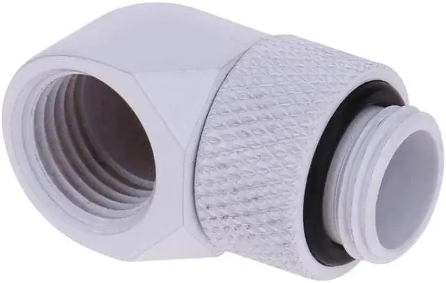 Alt view image 5 of 5 - Thread 90 Degree Fitting Adapter Rotary Fitting Water Cooled Connector Brass PC Computer Water Cooling Accessories
