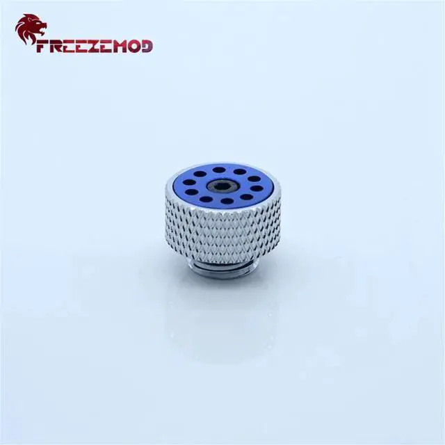 Alt view image 2 of 5 - HPQF-S1B Adjustable Automatic Exhaust Valve Computer Pc Water Cooler Fitting Water Tank Silver Body. HPQF-S1B