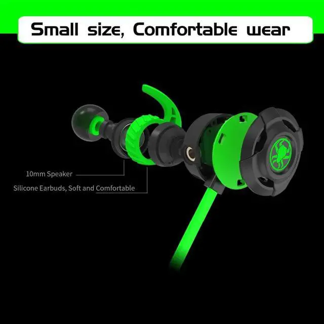 Alt view image 3 of 5 - Gaming Headset With Microphone In Ear Stereo Bass Noise Cancelling Earphone With Mic For Phone Computer Notebook PC G30