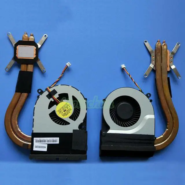 Main image of Laptop CPU Cooler For Toshiba Satellite C850 C855 C875 C870 L850 Heatsink cooling system Fan DFS501105FR0T FBFT 14mm 3pin
