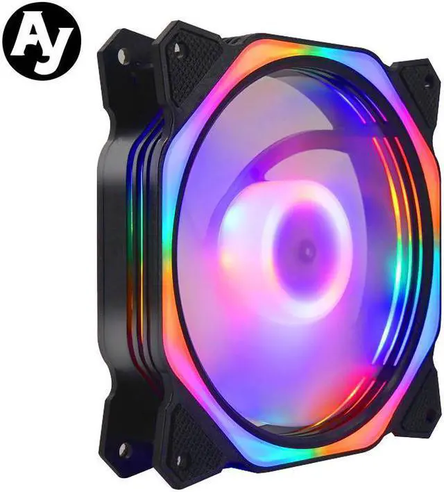 Main image of Radiator Cooler PC Case Fan Cooling LED For 120MM Fan Cooling Fan 3pin Quietly Easy Install Cooler Cooling Computer Fan