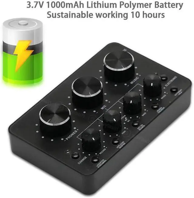 Alt view image 5 of 5 - Live Sound Card BM 800 Microphone Multi Function Interface usb Audio Support Mobile Phone for Computer Accessories