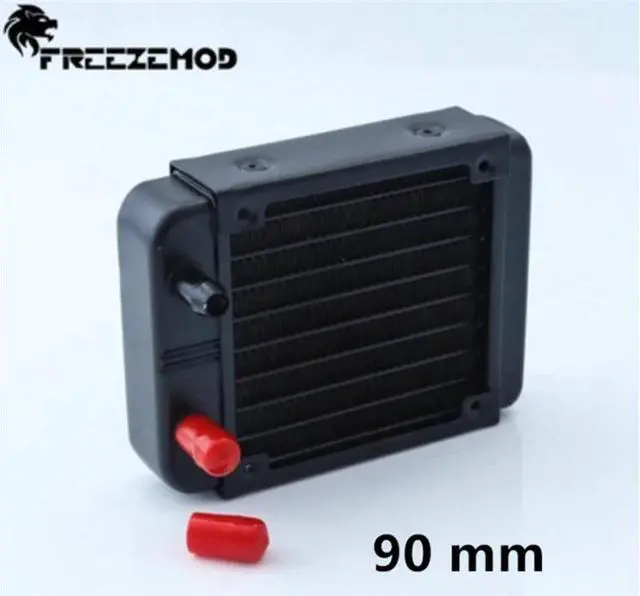 Alt view image 3 of 5 - 60mm 80mm 90mm 120mm 140mm 240mm 280mm 360mm For Computer LED heat dissipation PC Water Cooling Aluminum Radiator Multi-Channel