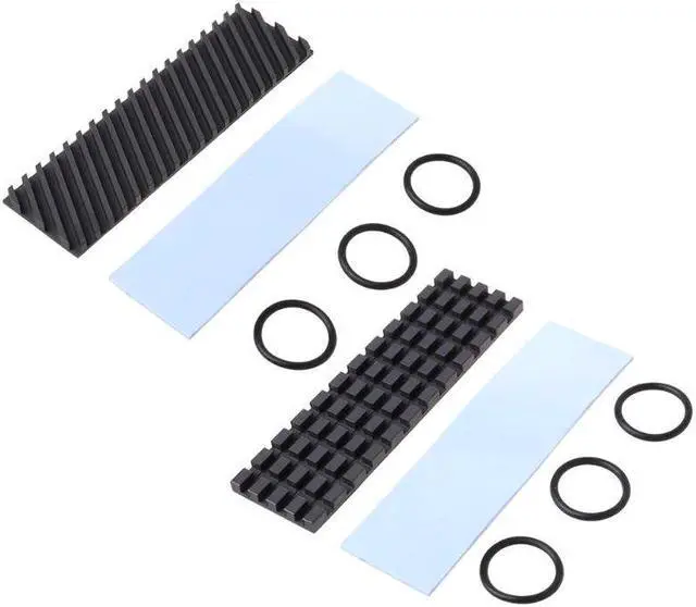 Alt view image 2 of 5 - Copper Graphene Heatsink M.2 NGFF 2280 PCI-E NVME SSD Thermal Pad Cooler PC computer, laptops, notebooks and hard disk