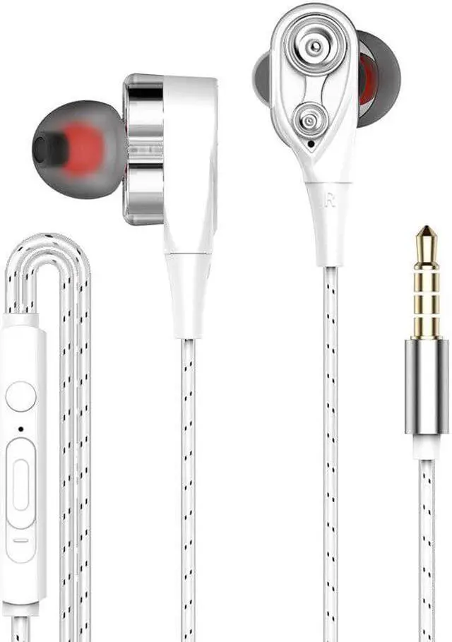 Alt view image 3 of 5 - Drive Stereo Wired Earphone In-ear Headset Earbuds Bass Earphones For IPhone   3.5mm Sport Gaming Headset With Mic