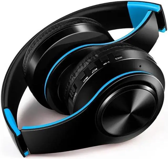 Main image of earphone Bluetooth Headphones Over Ear Stereo Wireless Headset Soft Leather Earmuffs Built-in Mic for PC/Cell Phones/TV