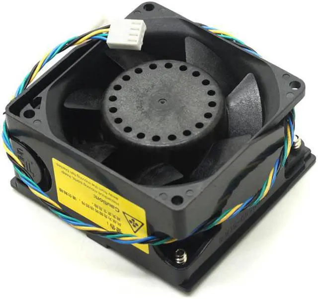 Alt view image 3 of 5 - 8038 powerful fan 8cm 80mm For Delta PFR0812DHE Server Cooling Fan DC 12V 2.54A 80x80x38mm 4-wire pwm cooler