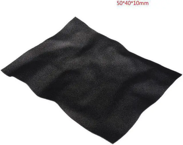 Alt view image 3 of 5 - 500x400x10MM DIY Computer Dust Filter Mesh PC Case Fan Cooler Dustproof Cover Sponge 60PPI Black