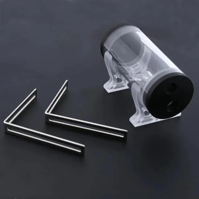 Main image of 50mm Diameter Water Cooling Tank G1/4 Thread Cylinder Reservoir Computer Cooling System Water Tank for PC Cooling System L Shape