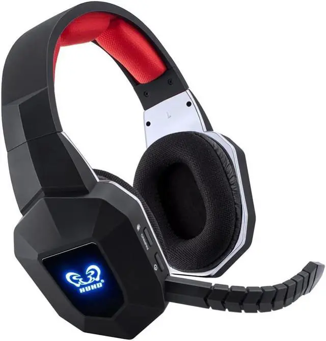 Alt view image 3 of 5 - 7.1 Wireless Headset 2.4Ghz Optical Noise Canceling Stereo Gaming Game Headphones for TV,PC,PS4,Xbox,with 7.1 Surround Sound