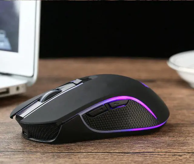 Alt view image 4 of 5 - 35@ Mouse Gaming Rechargeable X9 Wireless Silent Led Backlit Usb Optical Ergonomic Black Gaming Mouse7 Mouse Inalambrico