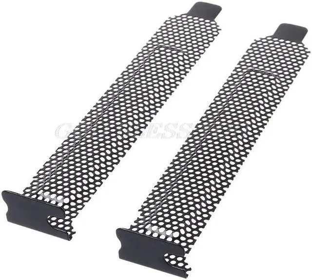 Alt view image 5 of 5 - 5PCS Ventilation Deflector PCI Slot Cover Frame Chassis Bits Block Cooling Fan Dust Filter Ventilation PC Computer Case Electric