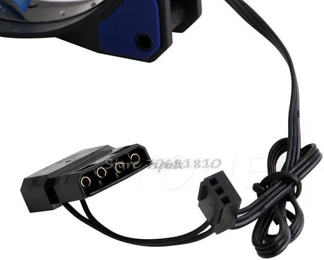 Alt view image 5 of 5 - 3-Pin/4-Pin 120mm PWM PC Computer Case CPU Cooler Cooling Fan with LED Light NEW Whosale&Dropship