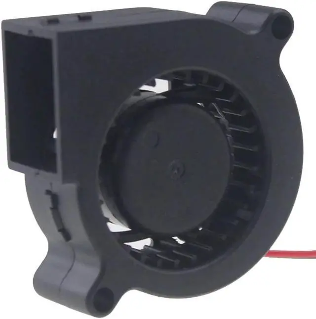 Alt view image 4 of 5 - 2 Pcs 5020 Blower 24V 12V 5V Centrifugal Turbine Fan 50mm 2 Pin Cooling Cooler