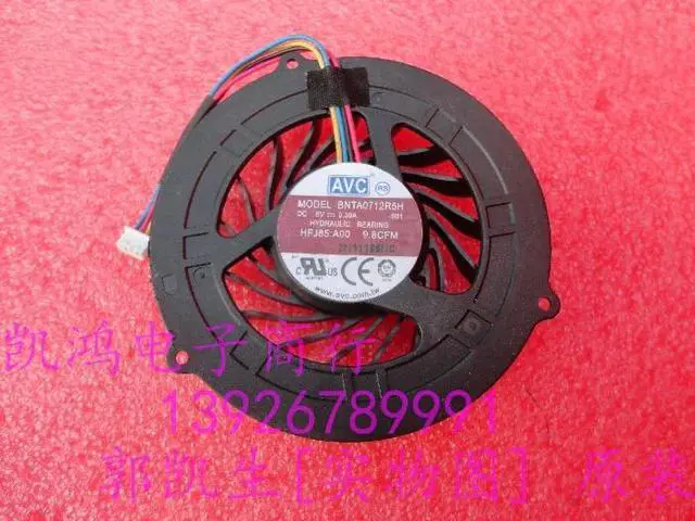 Main image of cpu cooling fan Cooler FOR Dell Precision M4500 BNTA0712R5H HFJ85 DFB601505M30T F9Q7 MG70130V1-Q030-G99 CFFP7 0CFFP7