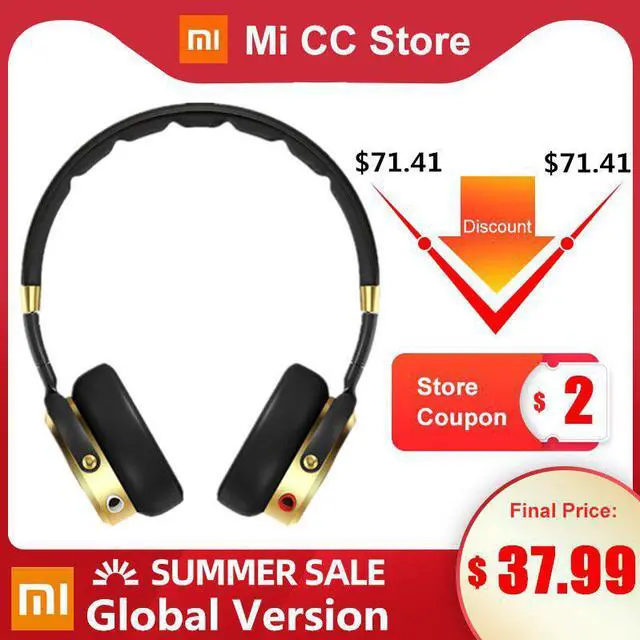 Main image of Headphone 2 Micphone 3.5mm Plug Wired Stereo Bass HiFi Portable Sport headset Music Gaming Earphone For Redmi 9 Note 9S