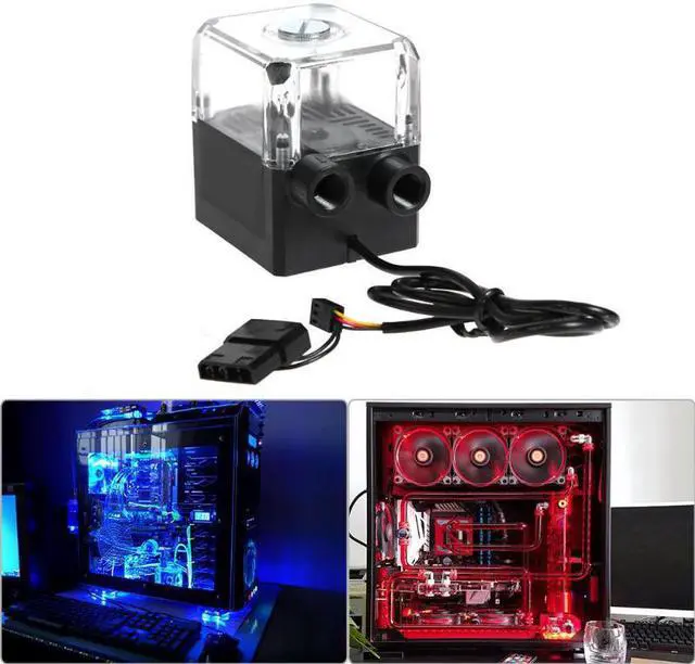 Main image of 130ml Water Tank SC-450 300L/h G1/4 Thread 12V DC 1.2A Silent Computer Water Cooling Circulating Pump for PC Water Cooling