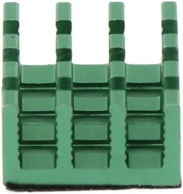 Alt view image 4 of 5 - 10PCS Aluminum Heatsink Heat Radiator Cooler for Electronic Chip Computer Heat Dissipation Cooling Pads